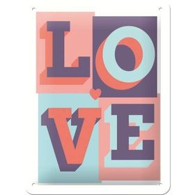 Nostalgic Art Love Metal Pano