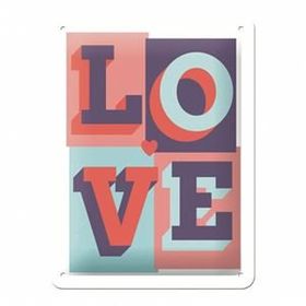 Nostalgic Art Love Metal Pano