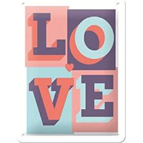 Nostalgic Art Love Metal Pano