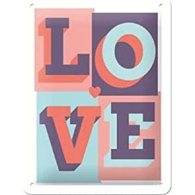 Nostalgic Art Love Metal Pano