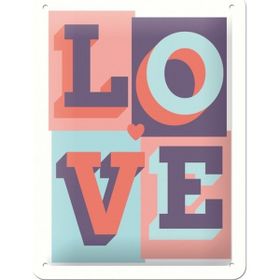Nostalgic Art Love Metal Pano