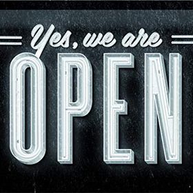 Nostalgic Art Yes, We Are Open Retro Metal Duvar Panosu