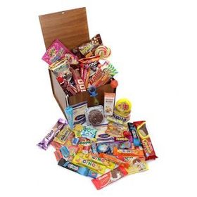 Nostaljik Bakkal Ahşap Orta Boy Hediye Kutusu
