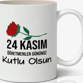 Nostaljik Lezzetler Model 2 24 Kasım Ögretmenler Günü Tasarımlı Kupa