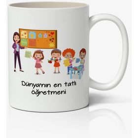 Nostaljik Lezzetler Model 25 24 Kasım Ögretmenler Günü Tasarımlı Kupa