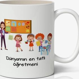 Nostaljik Lezzetler Model 25 24 Kasım Ögretmenler Günü Tasarımlı Kupa