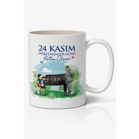 Nostaljik Lezzetler Model 4 24 Kasım Ögretmenler Günü Tasarımlı Kupa