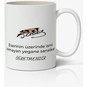 Nostaljik Lezzetler Model 8 24 Kasım Ögretmenler Günü Tasarımlı Kupa