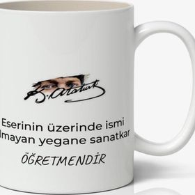 Nostaljik Lezzetler Model 8 24 Kasım Ögretmenler Günü Tasarımlı Kupa