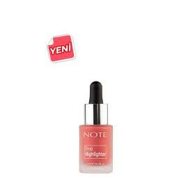 Note 01 Pearl Rose Drop Highlighter Likit Aydınlatıcı