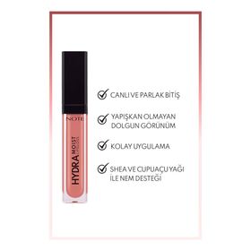 Note 02 Bare Blush Hydramoist Lipgloss