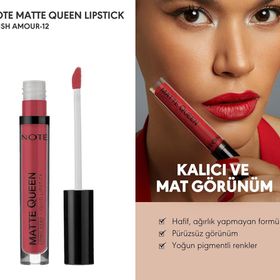 Note 12 Blush Amour Matte Queen Liquid Lipstick