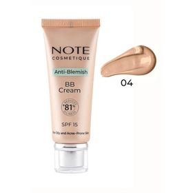 Note Anti Blemish 04 Medium Beige BB Cream