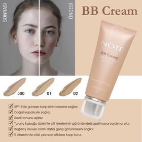 Note BB Cream No: 02 Fondöten