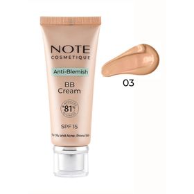 Note BB Krem Anti-Blemish 03 Natural Beige Fondöten
