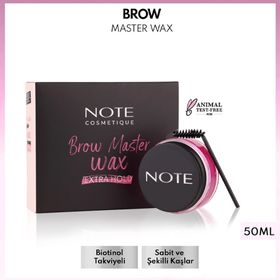Note Brow Master Kaş Waxı & One Touch Mascara
