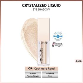 Note Crystalized 09 Cashmere Road Liquid Eyeshadow