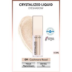 Note Crystalized 09 Cashmere Road Liquid Eyeshadow