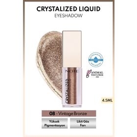 Note Crystalized Liquid 08 Vintage Bronze Eyeshadow