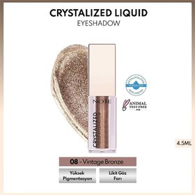 Note Crystalized Liquid 08 Vintage Bronze Eyeshadow