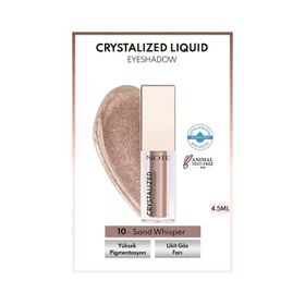 Note Crystalized Liquid Eyeshadow 10 Sand Whisper Göz Farı