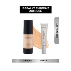 Note Detox 02 ve Skin Perfecting Primer Matlaştırıcı Makyaj Bazı