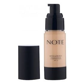 NOTE Detox & Protect 02 Natural Beige Fondöten 3760237853219