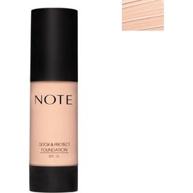 Note Detox Protect SPF15 02 Natural Beige 35 ml Fondöten