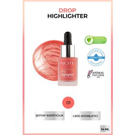 Note Drop 01 Pearl Rose Highlighter