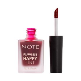 Note Flawless Happy Tint Lip & Cheek 02 Wild Cherry Mor Likit Allık