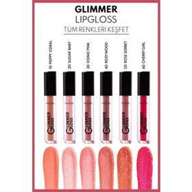 Note Glimmer Gloss 20 Sugar Baby Işıltılı Nemlendirici Dudak Parlatıcısı