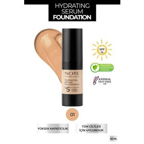 Note Hydrating 001 Serum Fondöten