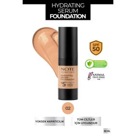 Note Hydrating 002 Serum Fondöten