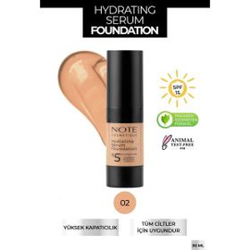 Note Hydrating 002 Serum Fondöten