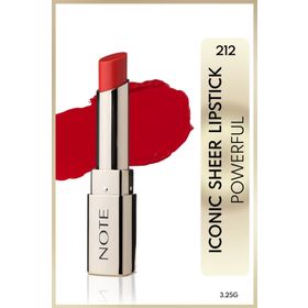 Note Iconic Sheer 212 Powerful Nemlendirici Parlak Ruj