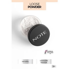 Note Loose Powder 01 Invisible Makyaj Sabitleyici Toz Pudra