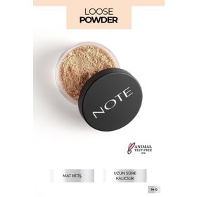 Note Loose Powder 03 Porcelain Makyaj Sabitleyici Toz Pudra