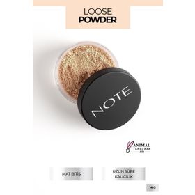 Note Loose Powder 03 Porcelain Makyaj Sabitleyici Toz Pudra