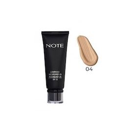 Note Luminous Moisturizing 04 Sand Fondöten