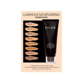Note Luminous Mousturizing Natural Beige 02 SPF15 35 ml Fondöten