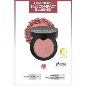 Note Luminous Silk 10 Pink Paradise Compact Allık