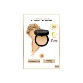 Note Luminous Silk Compact 02 Natural Beige Pudra