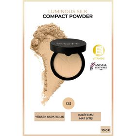 Note Luminous Silk Compact 03 Coral Allık