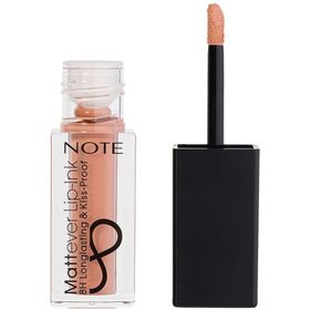 Note Mattever Mat ve Kalıcı 01 First Love Beige Likit Ruj