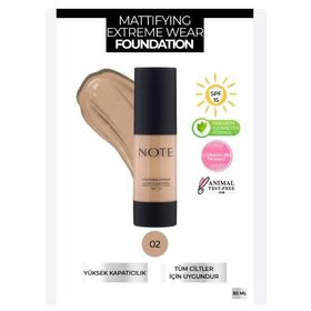 Note Mattifying Extreme Wear 02 30 ml Foundation