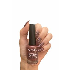 Note Nail Flawless 07 Kahve Bordo Oje