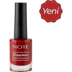 Note Nail Flawless 09 Canlı Kırmızı Oje