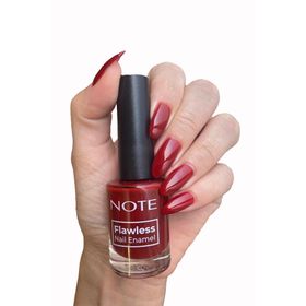 Note Nail Flawless 101 Koyu Bordo Oje