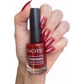 Note Nail Flawless 101 Koyu Bordo Oje