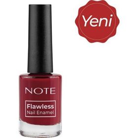 Note Nail Flawless 102 Vişne Bordo Oje